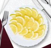 Лимон с сахаром
